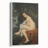 Impressionist Nude Wall Art - La Nymphe Surprise by Manet, Elegant Print