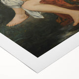 Impressionist Nude Wall Art - La Nymphe Surprise by Manet, Elegant Print