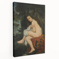 Impressionist Nude Wall Art - La Nymphe Surprise by Manet, Elegant Print