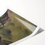 Modern Wall Art - Scenic Contemporary Art Print of Kosice’s Countryside