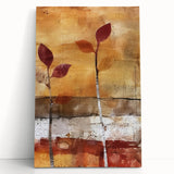 Large black and white abstract art on stretched canvas, featuring swirling patterns.