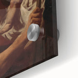 Romanticism Art: Saint Christopher with Christ - Classic Romantic Painting