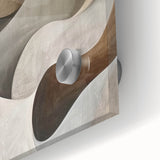 Acrylic Dining Room Artwork - Earthy Abstract Wall Art