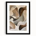 Acrylic Dining Room Artwork - Earthy Abstract Wall Art