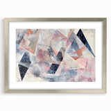 Modern Abstract Geometric Wall Art – Contemporary Canvas Print