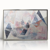 Modern Abstract Geometric Wall Art – Contemporary Canvas Print