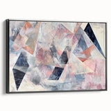 Modern Abstract Geometric Wall Art – Contemporary Canvas Print