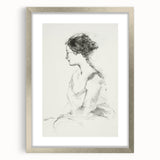 Abstract figurative artwork framed in a sleek silver frame, showcasing vibrant colors and dynamic shapes, perfect for modern home decor and art enthusiasts.