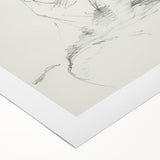 Abstract figurative art canvas print showcasing vibrant colors and dynamic shapes, rolled for easy transport and ready for framing. Ideal for modern decor.