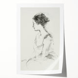 Abstract figurative rolled print showcasing vibrant colors and dynamic shapes, ideal for modern home decor; packaged securely in a cardboard tube.