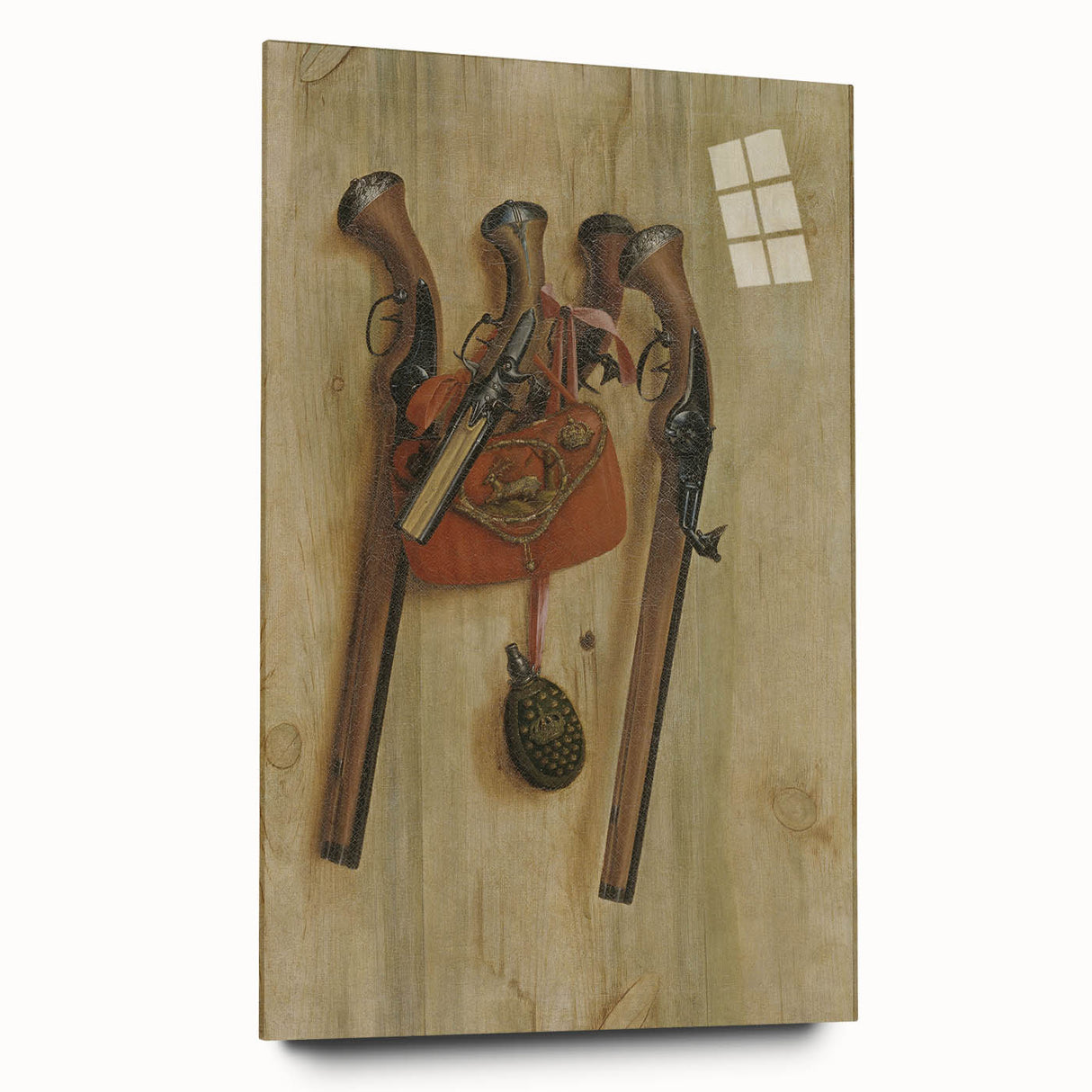 Baroque Hunting Gear: Classic Art Print with Rustic Detail