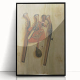 Baroque Hunting Gear: Classic Art Print with Rustic Detail