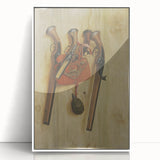 Baroque Hunting Gear: Classic Art Print with Rustic Detail