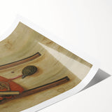 Baroque Hunting Gear: Classic Art Print with Rustic Detail