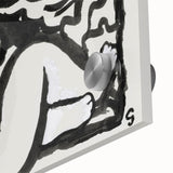 Expressionist Art - Seated Female Nude by Leo Gestel