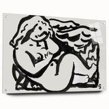 Expressionist Art - Seated Female Nude by Leo Gestel