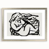 Expressionist Art - Seated Female Nude by Leo Gestel