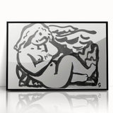 Expressionist Art - Seated Female Nude by Leo Gestel