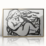 Expressionist Art - Seated Female Nude by Leo Gestel