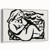 Expressionist Art - Seated Female Nude by Leo Gestel