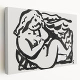 Expressionist Art - Seated Female Nude by Leo Gestel