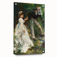 Impressionist Romance - La Promenade by Renoir, Charming Wall Art Print