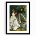 Impressionist Romance - La Promenade by Renoir, Charming Wall Art Print