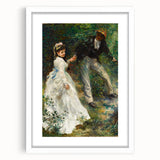 Impressionist Romance - La Promenade by Renoir, Charming Wall Art Print