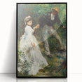 Impressionist Romance - La Promenade by Renoir, Charming Wall Art Print