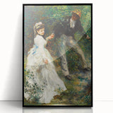 Impressionist Romance - La Promenade by Renoir, Charming Wall Art Print