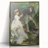 Impressionist Romance - La Promenade by Renoir, Charming Wall Art Print