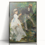 Impressionist Romance - La Promenade by Renoir, Charming Wall Art Print