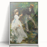 Impressionist Romance - La Promenade by Renoir, Charming Wall Art Print