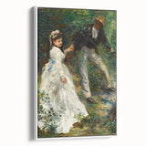 Impressionist Romance - La Promenade by Renoir, Charming Wall Art Print