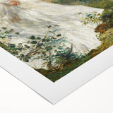 Impressionist Romance - La Promenade by Renoir, Charming Wall Art Print