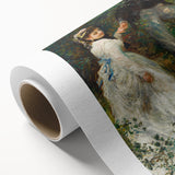 Impressionist Romance - La Promenade by Renoir, Charming Wall Art Print