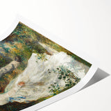 Impressionist Romance - La Promenade by Renoir, Charming Wall Art Print