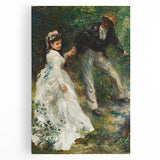 Impressionist Romance - La Promenade by Renoir, Charming Wall Art Print