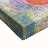 Modern Wall Art - Vibrant Abstract Folk Costume Print for Unique Decor