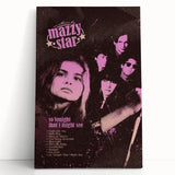 Mazzy Star So Tonight That I Might See Poster - Retro Music Art