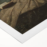 A Woman Reading Realism Art Print - Classical Portrait Canvas Decor