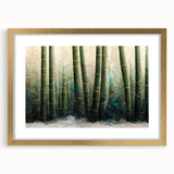 Serene Bamboo Forest Wall Art – Nature-Inspired Canvas Print