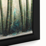 Serene Bamboo Forest Wall Art – Nature-Inspired Canvas Print