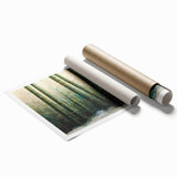 Serene Bamboo Forest Wall Art – Nature-Inspired Canvas Print