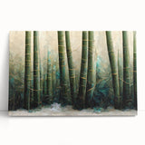 Serene Bamboo Forest Wall Art – Nature-Inspired Canvas Print