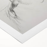 Abstract figurative art on rolled canvas showcasing vibrant colors and dynamic shapes, presented in a protective cardboard tube ready for display, ideal for modern decor.