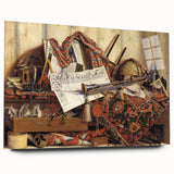 Baroque Still Life: Classic Art Print with Rich Symbolic Details
