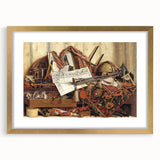Baroque Still Life: Classic Art Print with Rich Symbolic Details