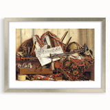 Baroque Still Life: Classic Art Print with Rich Symbolic Details