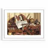 Baroque Still Life: Classic Art Print with Rich Symbolic Details